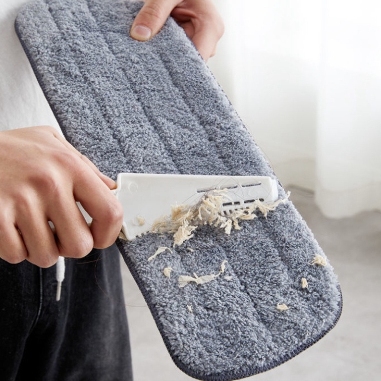 Bông lau nhà thay thế cho cây lau nhà phun sương, tấm lau nhà sợi vải Microfiber thấm hút nước, tiện lợi