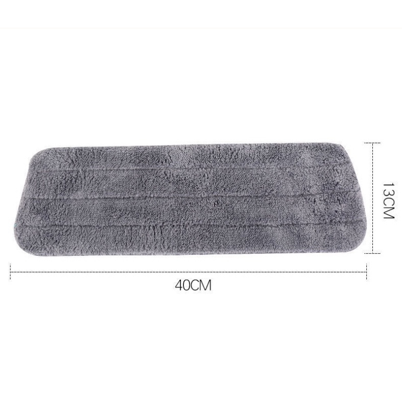 Bông lau nhà thay thế cho cây lau nhà phun sương, tấm lau nhà sợi vải Microfiber thấm hút nước, tiện lợi