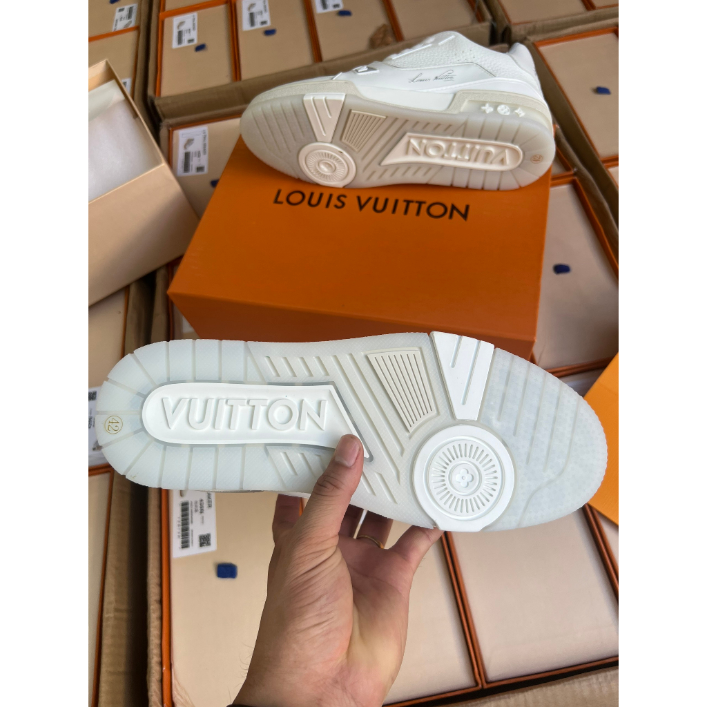 Giày Lv54 trainer sữa bestquaility