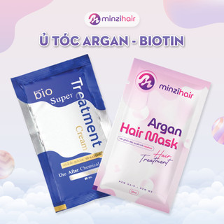 Ủ Tóc Argan Minzihair -  Ủ Biotin Thái Lan Siêu Dưỡng Mềm Mượt & Phục Hồi Tóc - Minzihair, Minzihair HN