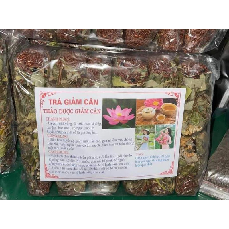 1 ký Trà Giảm Cân Lá Nam hoàn toàn từ thiên nhiên cho cơ địa khó giảm