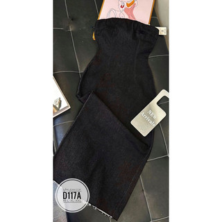 BIGSIZE Đầm jean cúp D117A