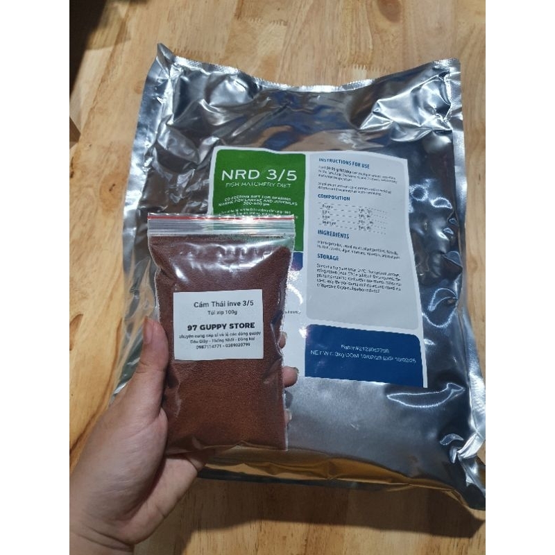 Cám Thái INVE NRD 3/5 | Thức Ăn Cao Cấp Cho Cá Guppy, Betta ...