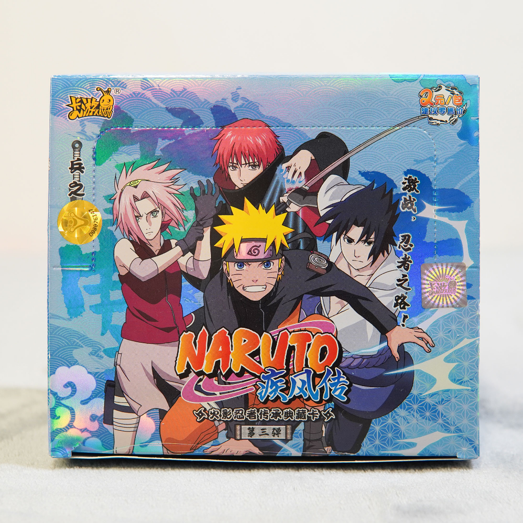 Pack Thẻ Nhân Phẩm Naruto Loại 2  | CuVac Thẻ & Mô Hình