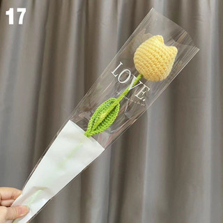 [LENCOTUS]BÓ HOA TULIP /HOA HỒNG LEN
