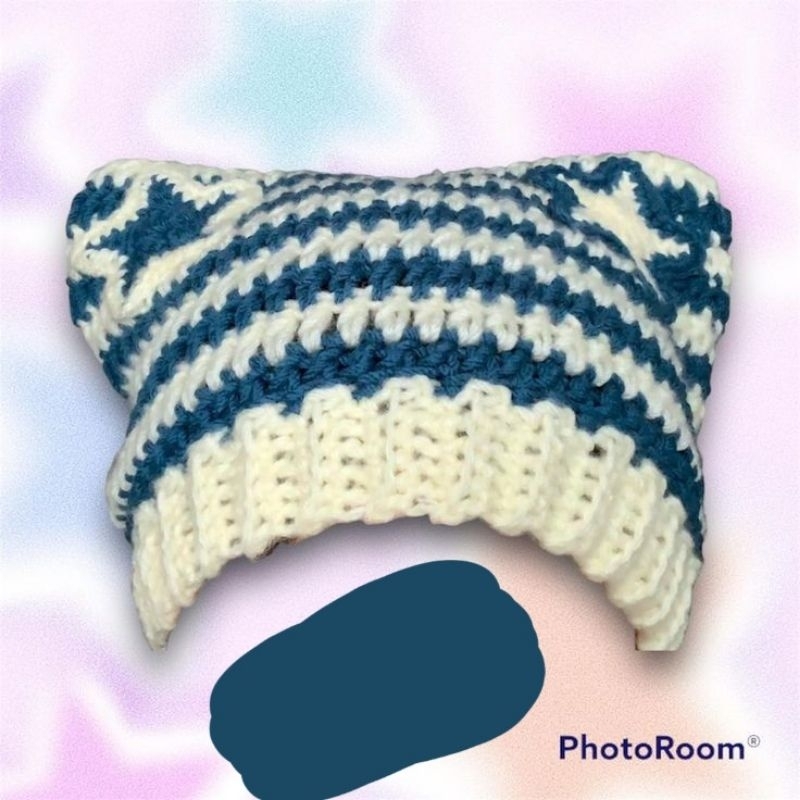 Cat beanie- mũ tai con meo meo trông nghệ nghệ