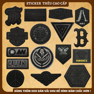 Sticker ủi quần áo cao cấp CÓ SẴN KEO ỦI,sticker path dán quần áo dùng làm miếng vá Quần Áo,vá áo phao,trang trí quần áo