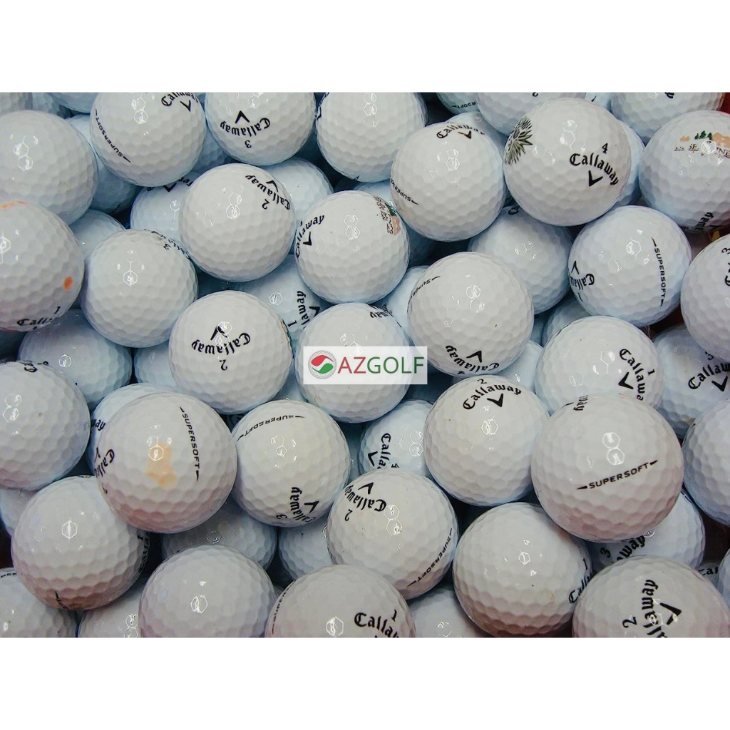 Bóng golf Callaway - thương hiệu Mỹ cam kết chính hãng - bóng 3-4 lớp mới 80-85%