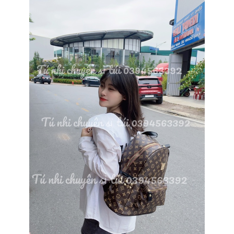 Balo đi học đi chơi dành cho nam nữ eo vì hoạ tiết độc đáo đụng vừa sách vở A4-laptop