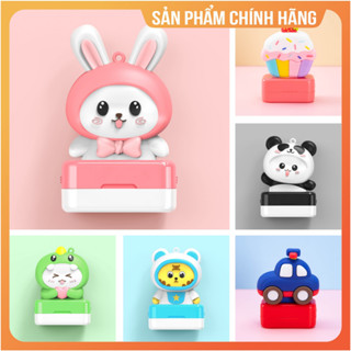 Con dấu tên bé in trên quần áo dễ thương nhiều mẫu mã, mực chuyên in vải - Kích thước in 33 x 11mm