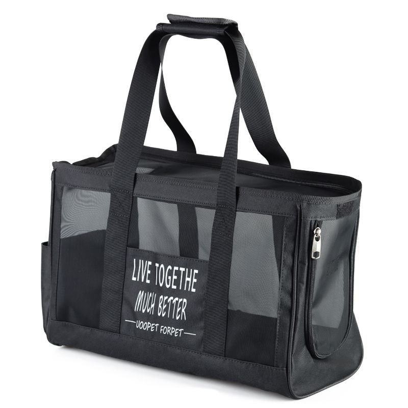 Túi lưới Live Togethe much better túi xách vải đựng máy làm tóc và phụ kiện makeup tiện lợi