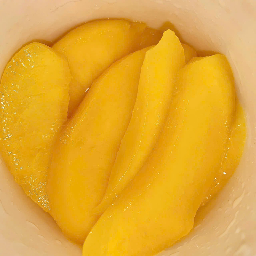 Thùng 12 lon Đào Vàng Ngâm Đường Hàn Quốc - Nongwoo