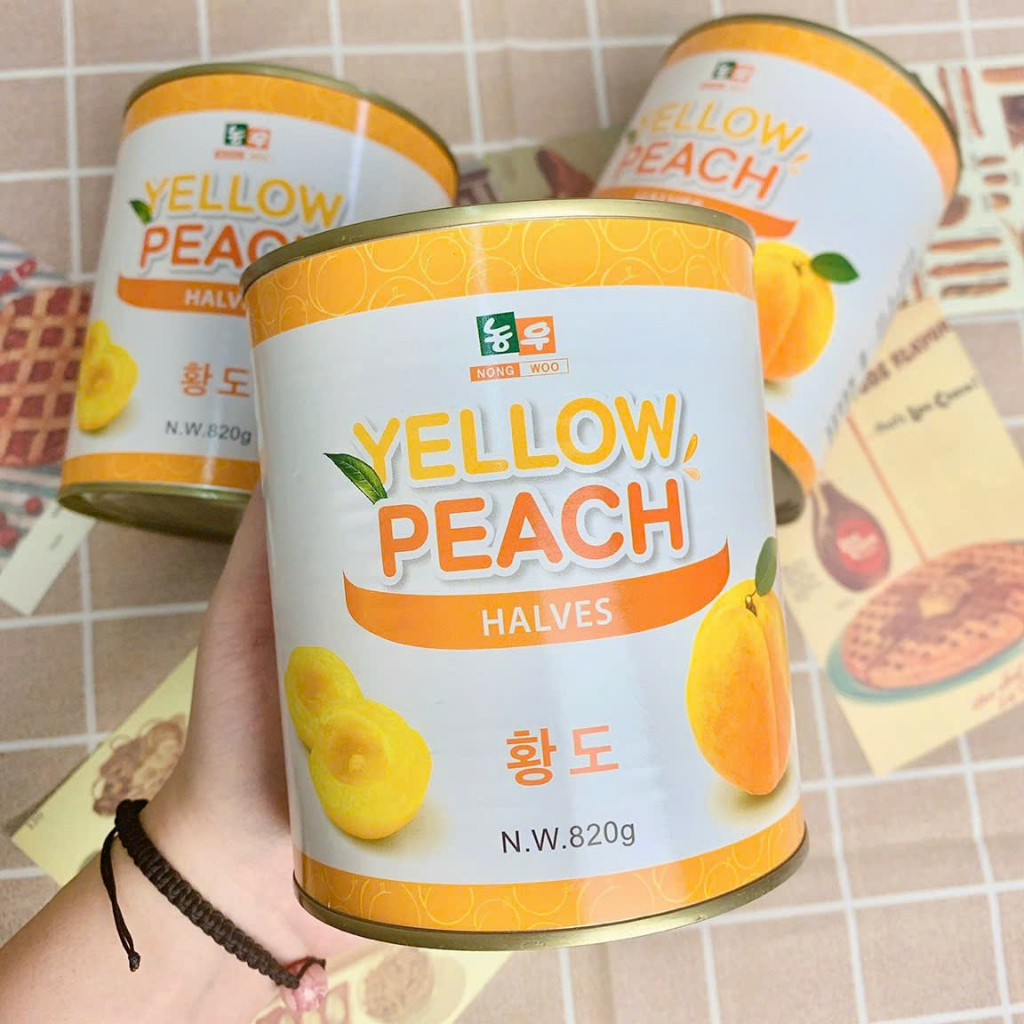 Combo 3 hộp Đào Ngâm Hàn Quốc