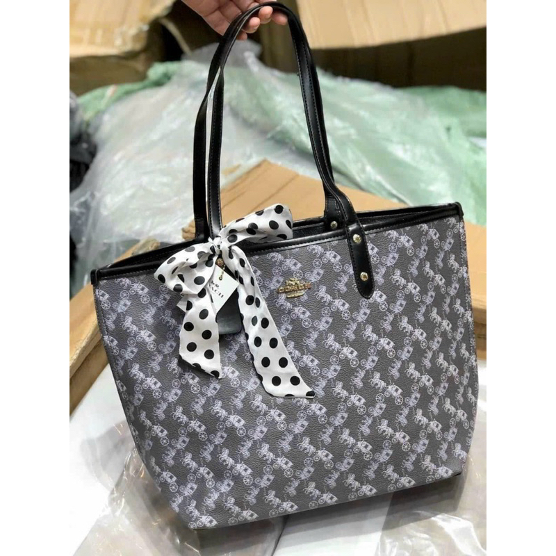 Túi Coach tote 2 mặt