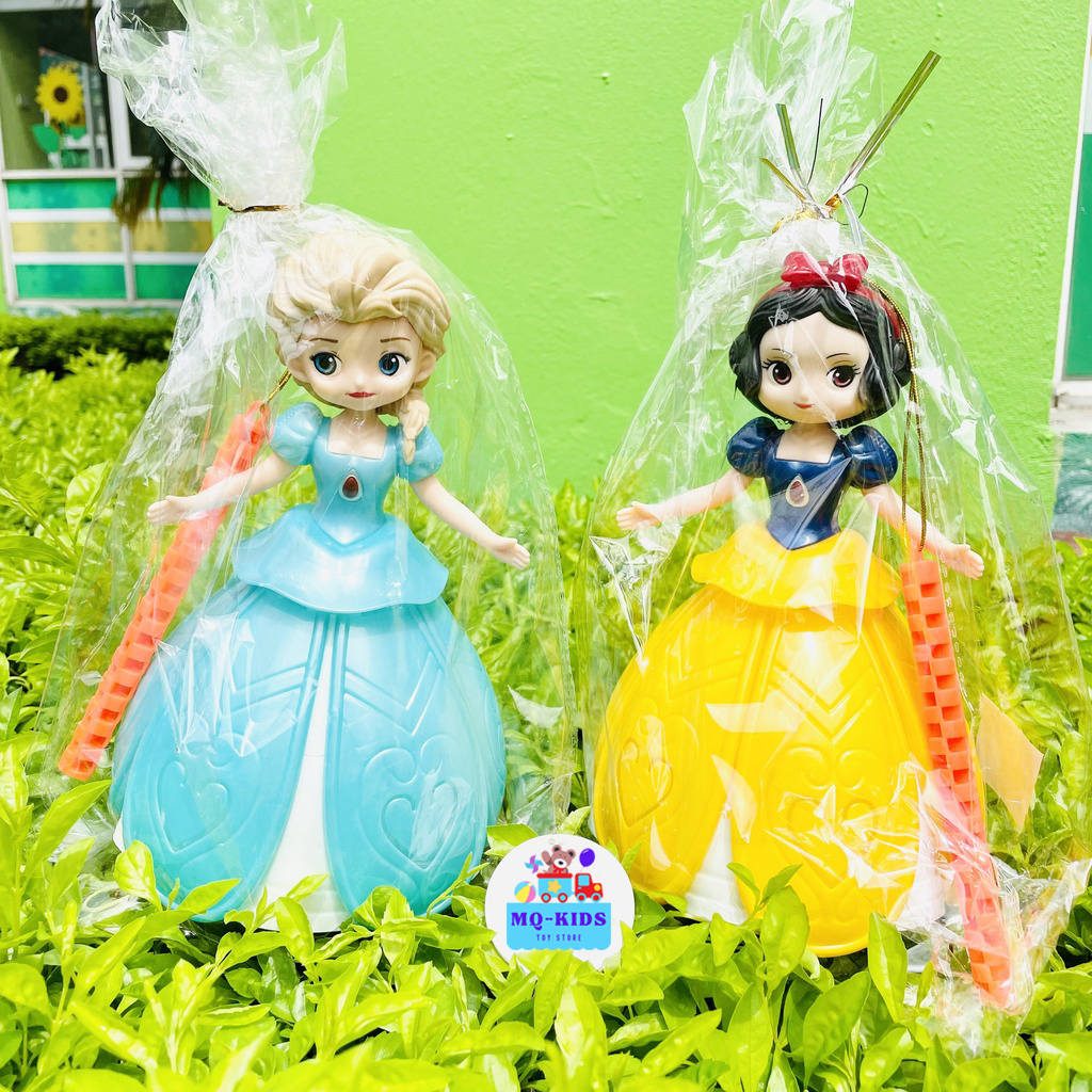 Lồng đèn trung thu Nữ hoàng băng giá ELSA, công chúa Disney Bạch Tuyết phát sáng kèm nhạc