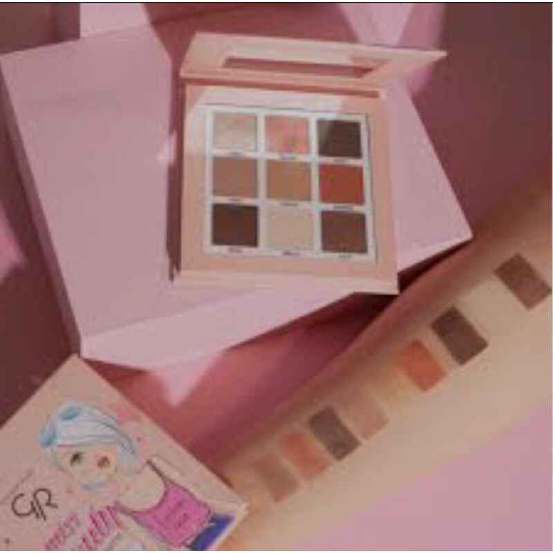 Phấn mắt Nude Addict Cao cấp - Bảng phấn mắt Miss Beauty từ Golden Rose