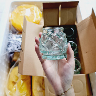 Combo 102ly Đài Sen dâng Phật, bao gồm đầy đủ nguyên liệu làm nến bơ dâng Phật - Uudam Handmade