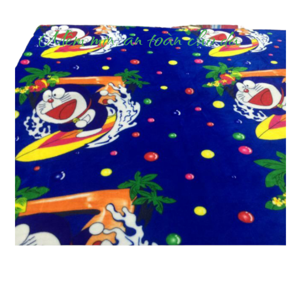 Chăn / Mền Tuyết Nhung, mền cho bé sơ sinh, đi học, mền nhà trẻ 100 x 75cm ngẫu nhiên