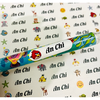 Set 150 sticker in tên cho bé theo yêu cầu