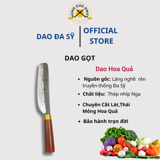 Dao gọt hoa quả thép nhíp nga chuối - gỗ lim