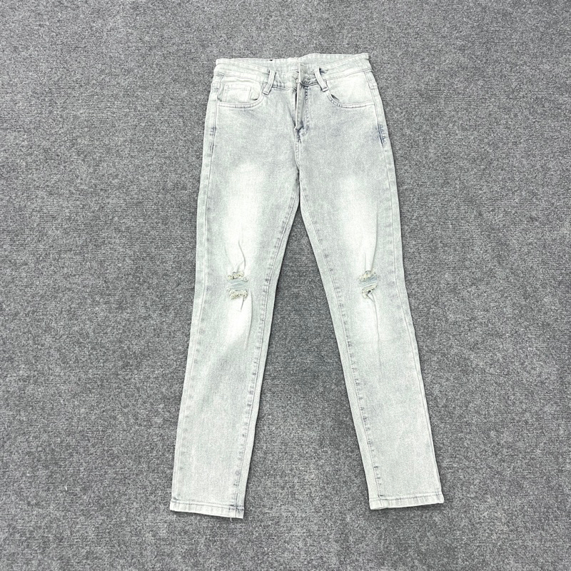 Quần Jean Nam, Quần Bò Nam Kiểu Dáng Slim Fit Xanh Bạc 252