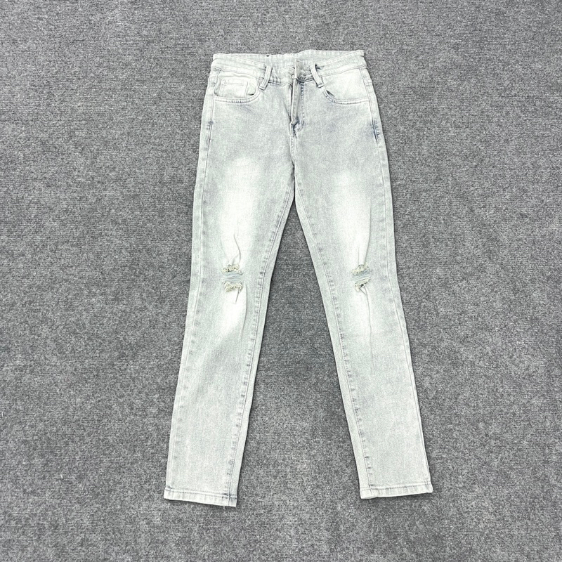 Quần Jean Nam, Quần Bò Nam Kiểu Dáng Slim Fit Xanh Bạc 252