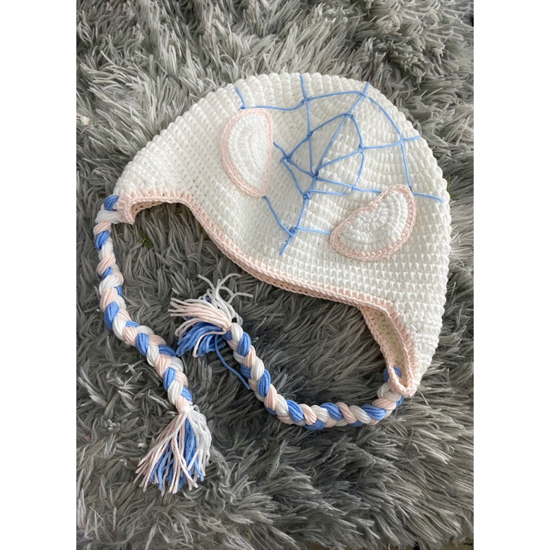 Mũ Spider Man len móc Y2K form rộng cực kì xinh/ mẫu y hình-sai mẫu hoàn tiền