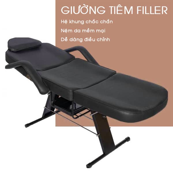 Giường tiêm filler luxury | giường phun xăm | giường spa nhập khẩu loại tốt