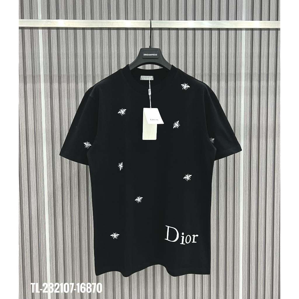 🔥Hot🔥Áo thun Dior thêu logo thiết kế hot trend Nam nữ New 2023