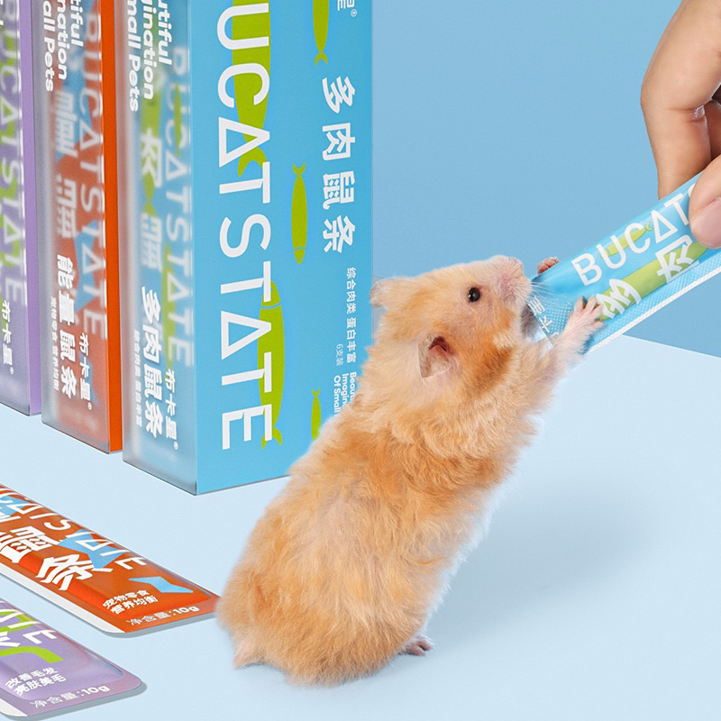 Thanh súp thưởng dinh dưỡng Bucatstate cho hamster, thỏ, bọ, sóc, nhím