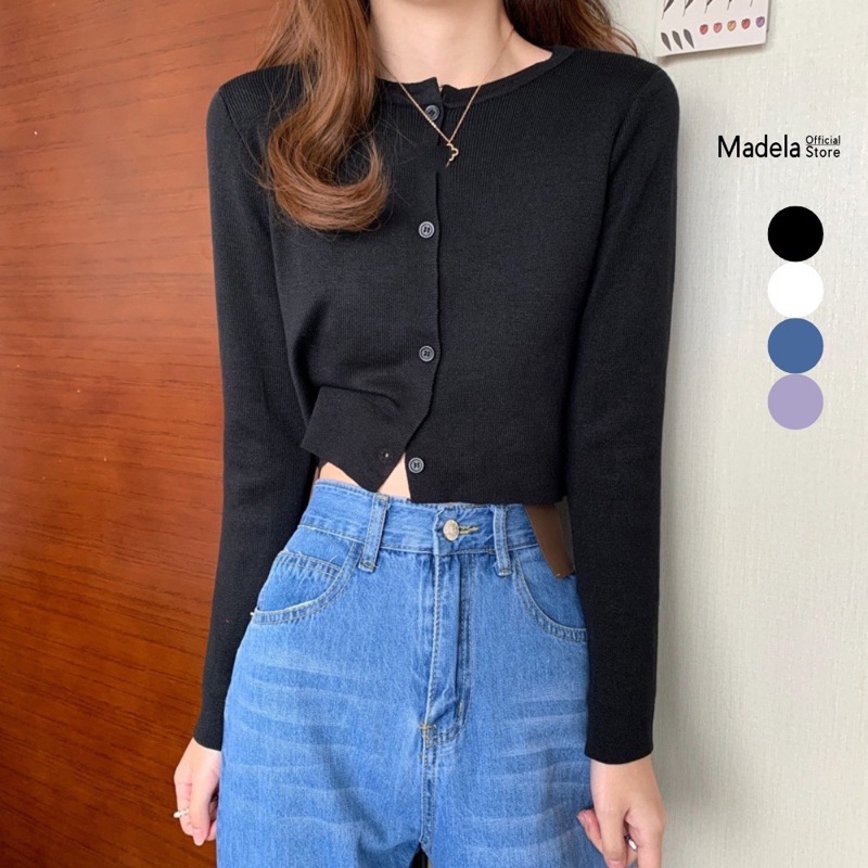 Áo cardigan croptop