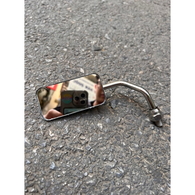 Gương mini nhỏ inox 304 chân 10 ren thuận