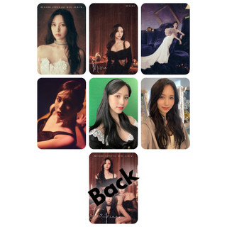 Set 6 card giấy bo góc in 2 mặt twice - misamo - masterpiece