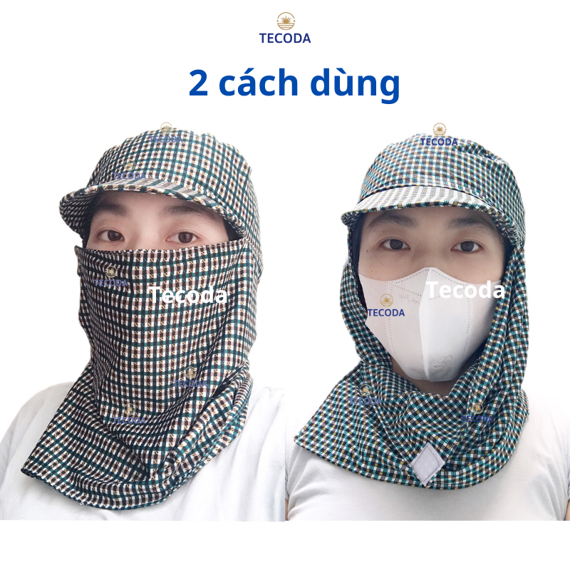 Nón mũ chống nắng 2 lớp  siêu mềm mát