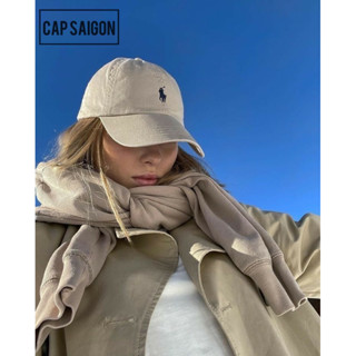 [CÓ LOGO SAU] mũ lưỡi trai kaki phom mềm CAPSAIGON thêu logo PILO phong cách Hàn Quốc dành cho nam nữ