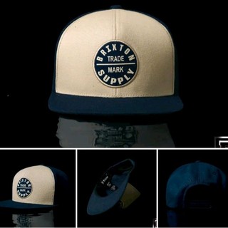 Nón snapback BRIX TON Company cao cấp,nón hip hop lưới mềm thể thao VNXK-BNCA-02 màu xanh trắng