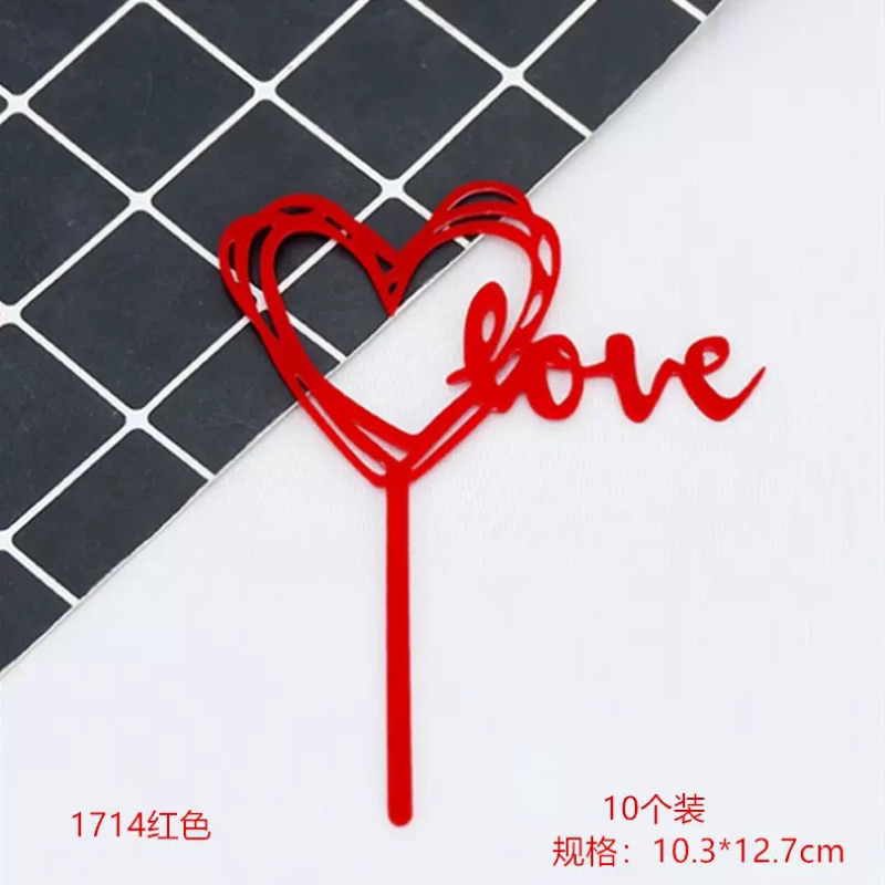 Que cắm trang trí bánh sinh nhật, bánh kem, chữ Happy birthday