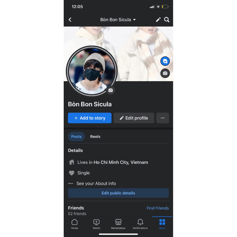 Ảnh thẻ lớn BTS NamJoon - MiniPhotocard RM MerchBox 10 Box 9 Fortune Box