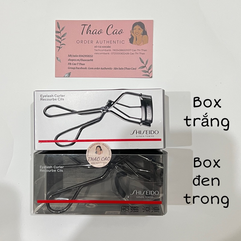 KẸP MI SHISEIDO BẢN MỸ