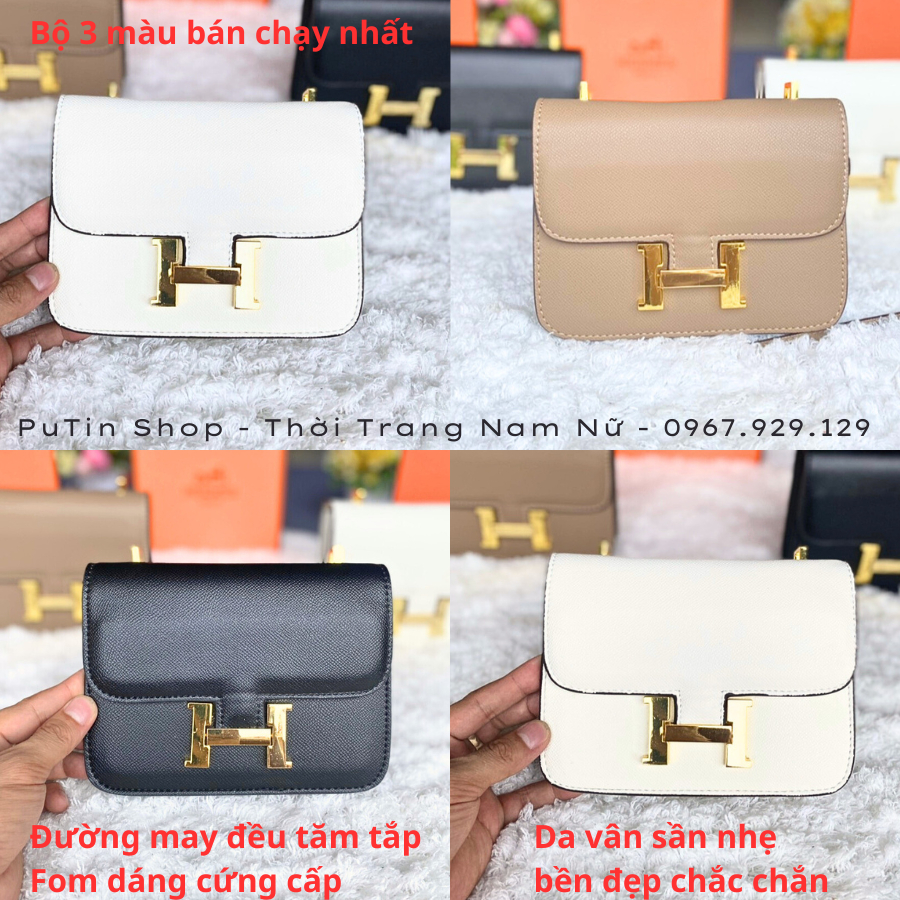 Túi Xách HM đeo chéo hàng xịn full box phụ kiện , Túi HM chữ H cầm tay đi chơi du lịch sang chảnh hot trend  Putin Shop