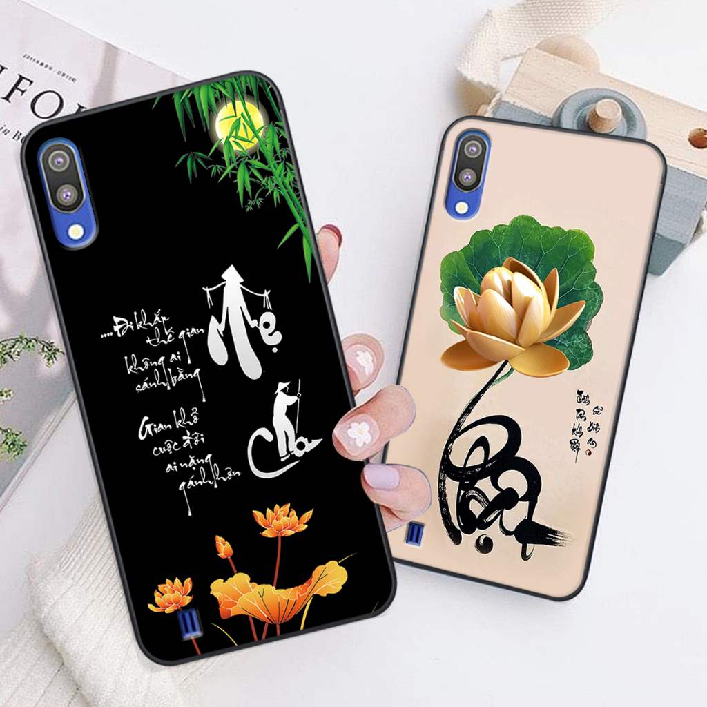 Ốp lưng Samsung Galaxy A10 / M10 in hình chữ tài chữ lộc, Cha Mẹ, bình an SIÊU ĐẸP