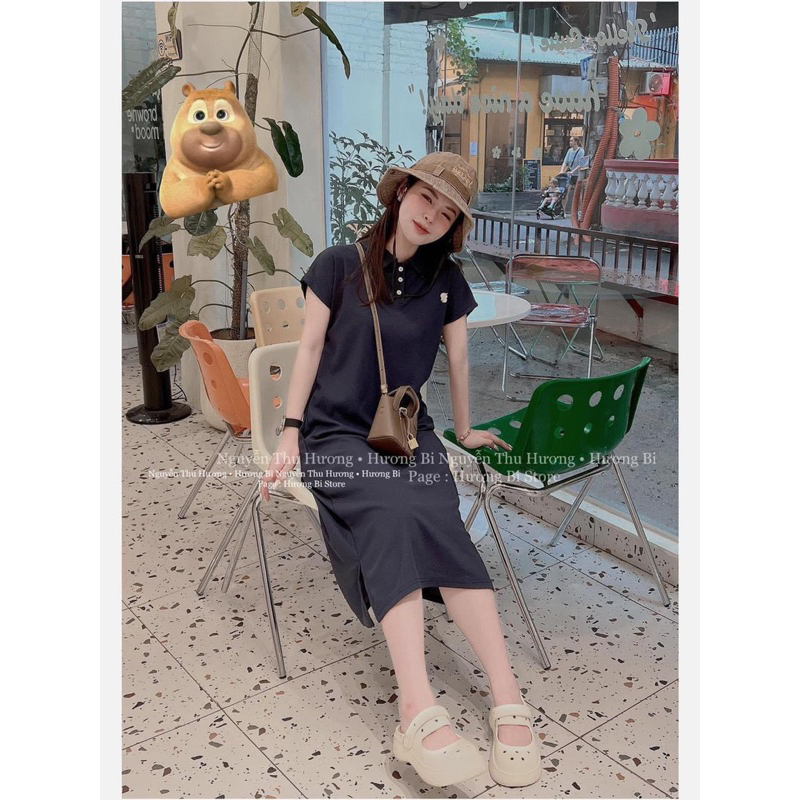 💥sỉ💥váy suông thêu chứ B- khoá dọc cho con ti