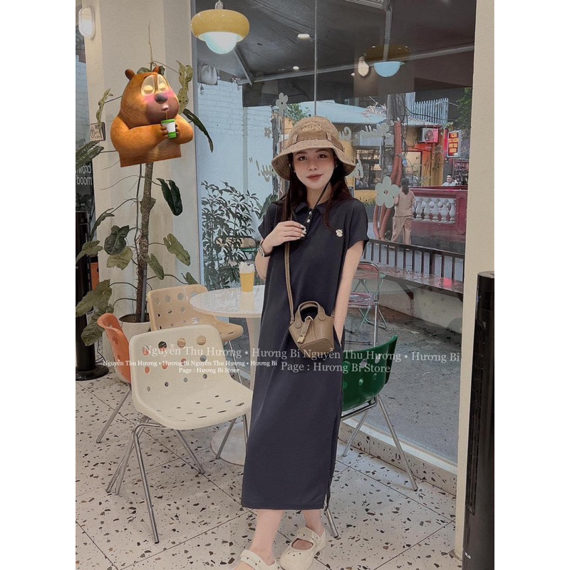 💥sỉ💥váy suông thêu chứ B- khoá dọc cho con ti