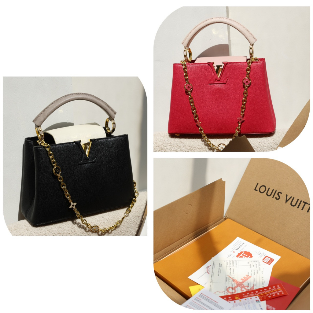 TÚI LV CAPU SZ25 DA THẬT