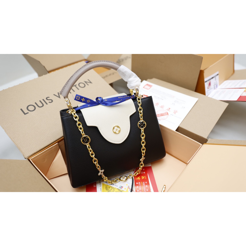 TÚI LV CAPU SZ25 DA THẬT