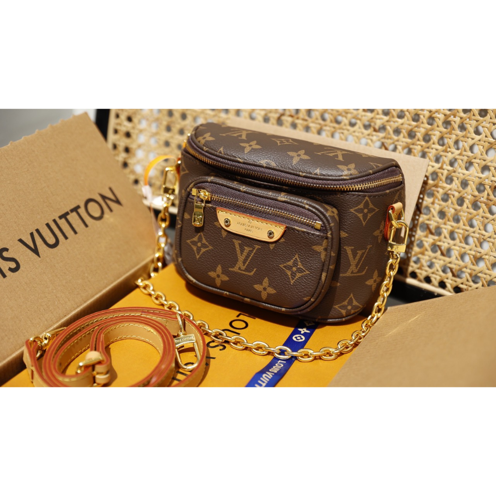 TÚI LV BUMBAG SZ18 DA THẬT