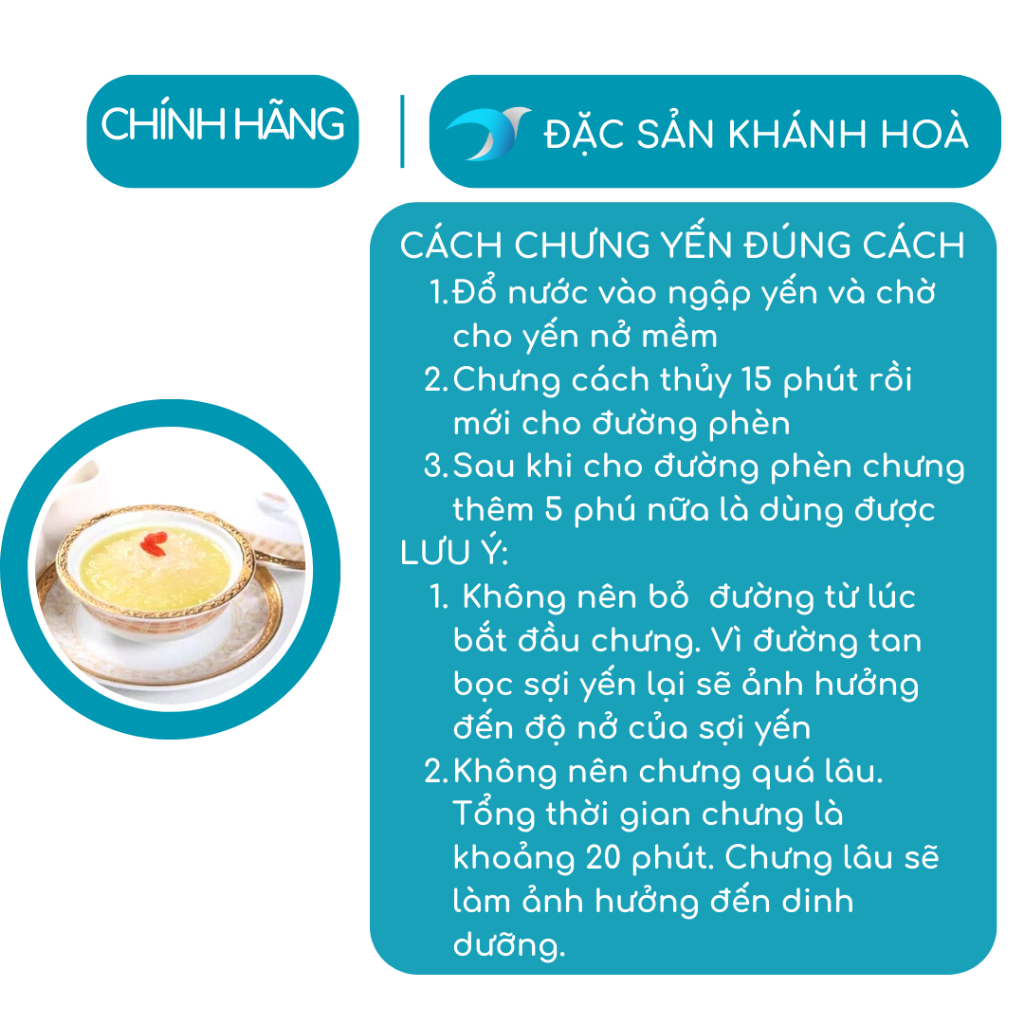 Chân Yến Thô 10g Ít Lông Chân Yến Loại  Khánh Hòa Chân Yến Sào Thô Nguyên Chất