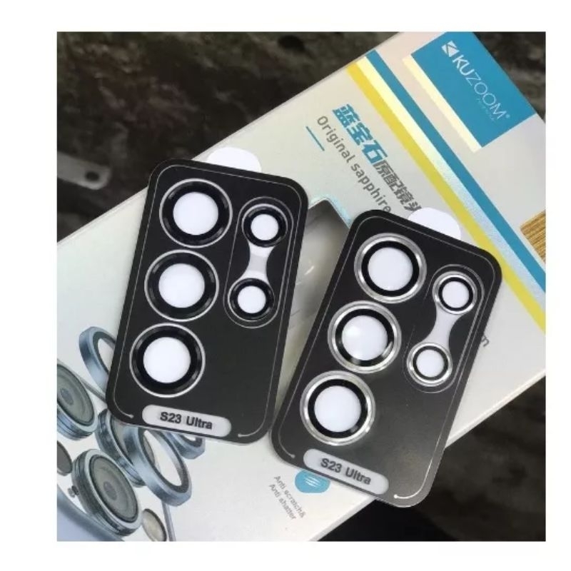 Bộ 5 dán mắt camera kuzoom cho samsung S23 ultra/S23 plus/S23