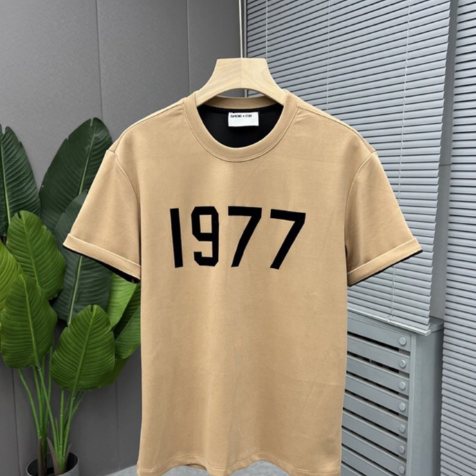 Bộ Đồ Nam nữ boy phố tay nhỡ áo thun tay nhỡ in hình 1977 chất liệu cotton dáng thể thao