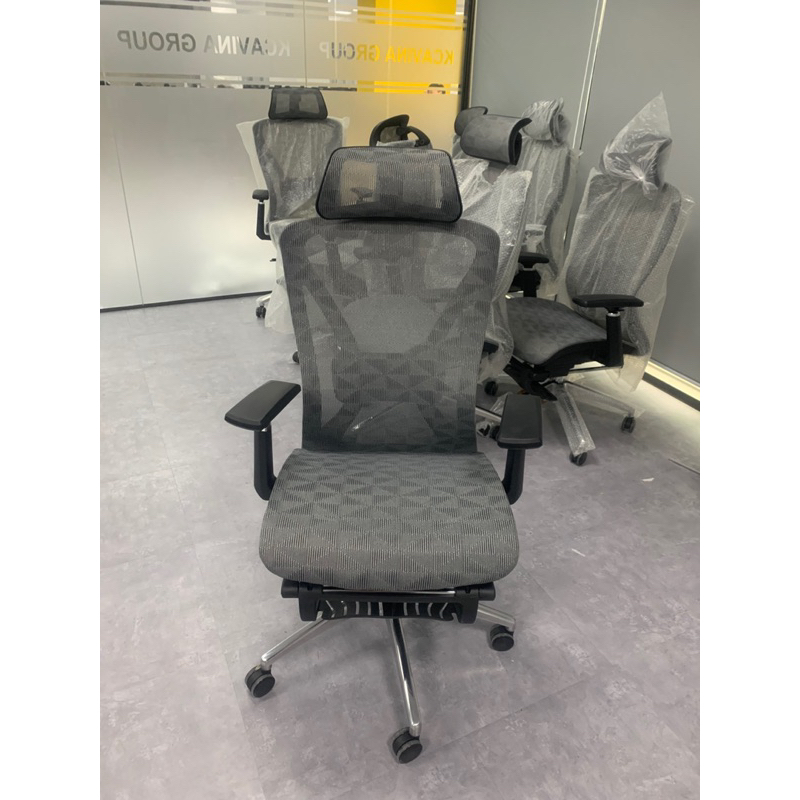 Ghế Xoay Công Thái Học Cao Cấp JM08, Gaming Có Tựa Đầu,Điều Chỉnh Lưng,Bảo Vệ Cột Sống, Có gác để chân, tiện dụng